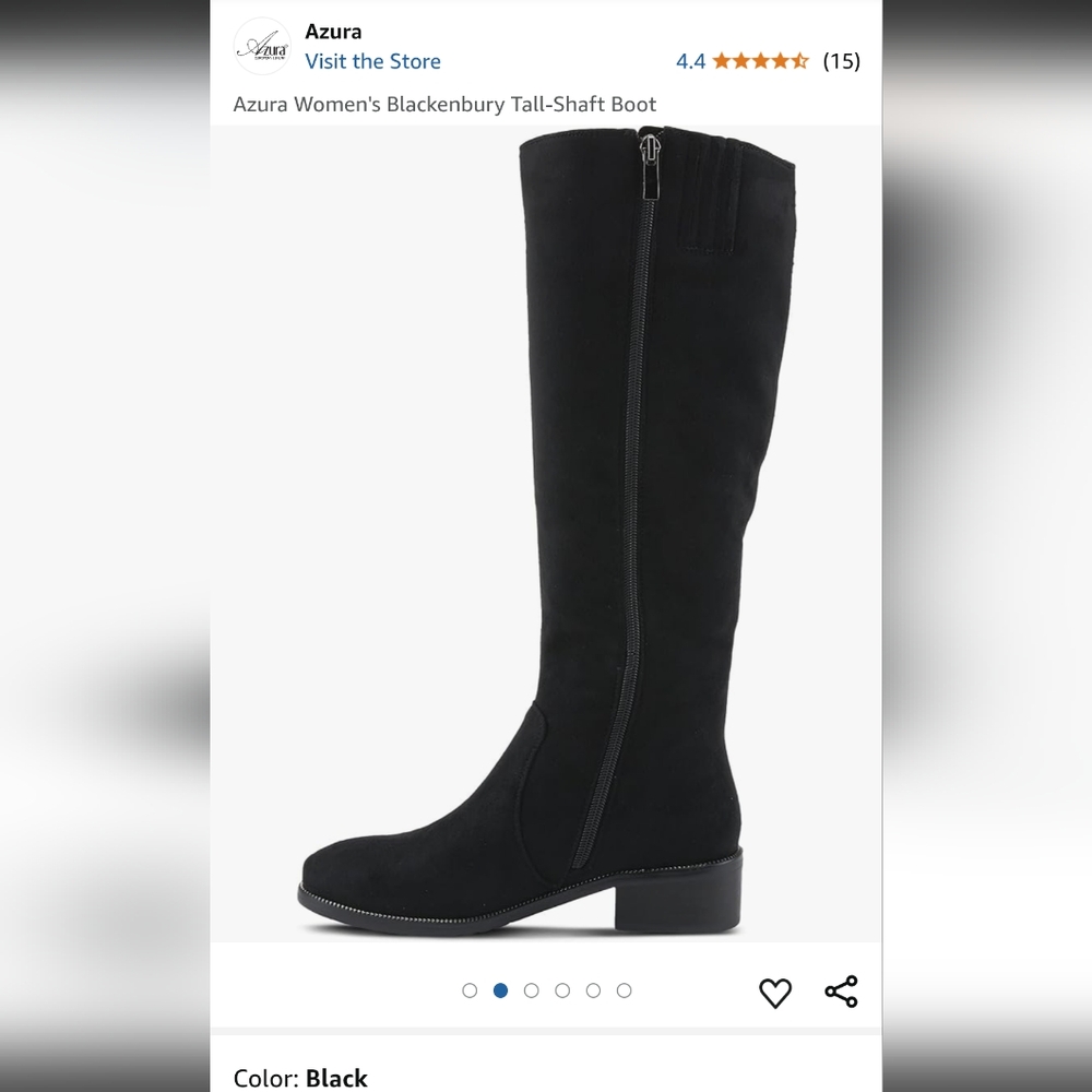 Azura Women's Blackenbury Tall-Shaft Suede Boot